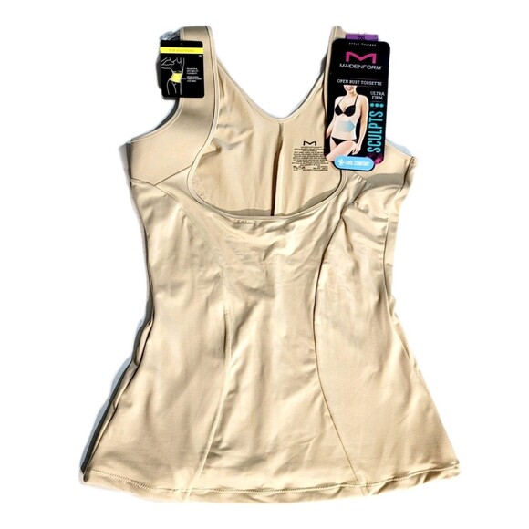 Flexees Dream 1866 Torsette WYOB Maidenform Body Firm Control Shapewear 2XL, NWT - Picture 5 of 14